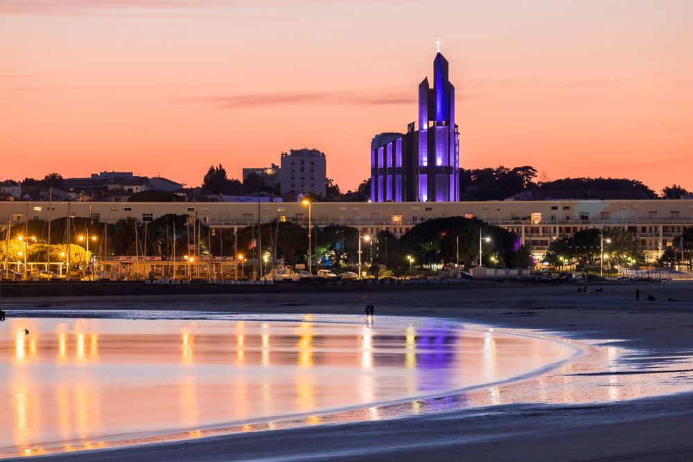 Vue panoramique de Royan en Charente-Maritime